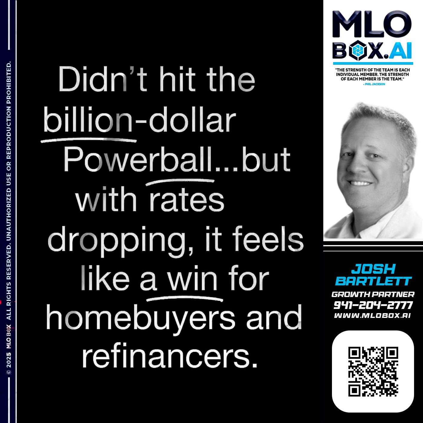 DIDNT HIT - Josh Bartlett -Branch Manager/Mortgage Advisor
