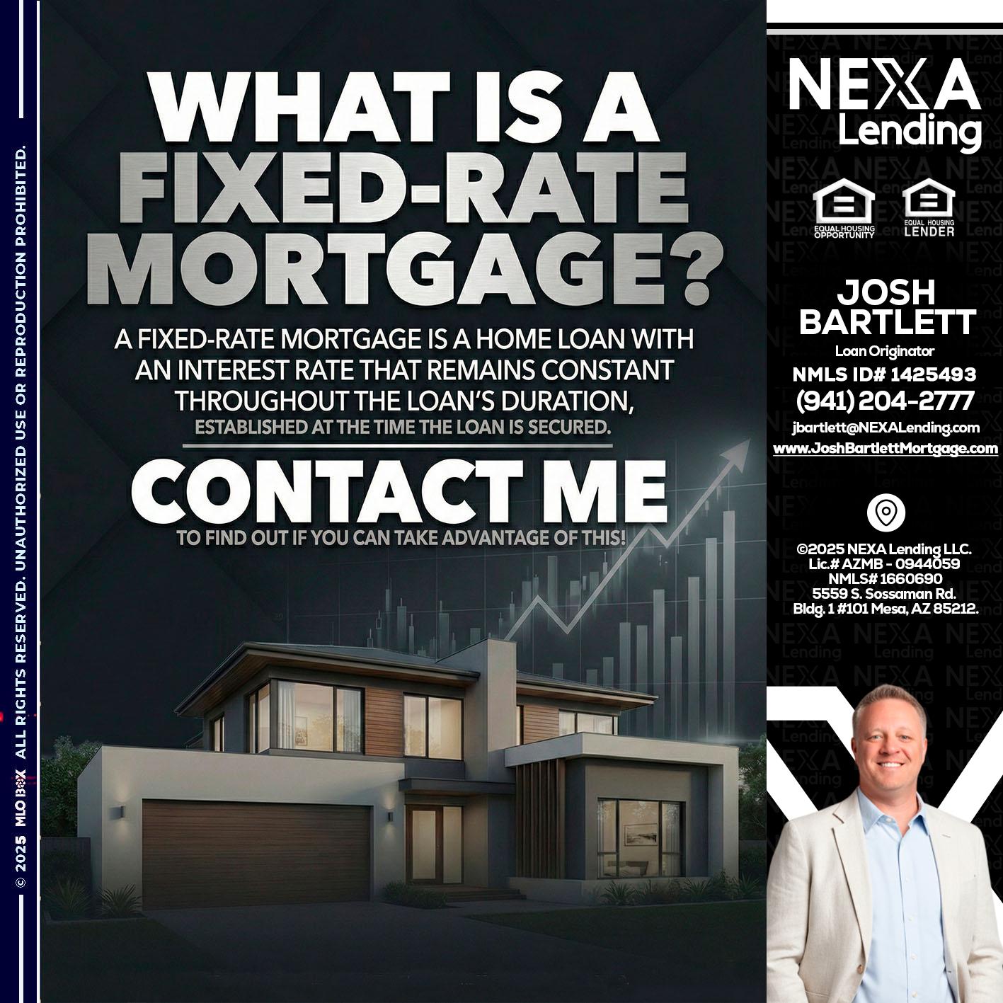 WHAT IS A - Josh Bartlett -Branch Manager/Mortgage Advisor