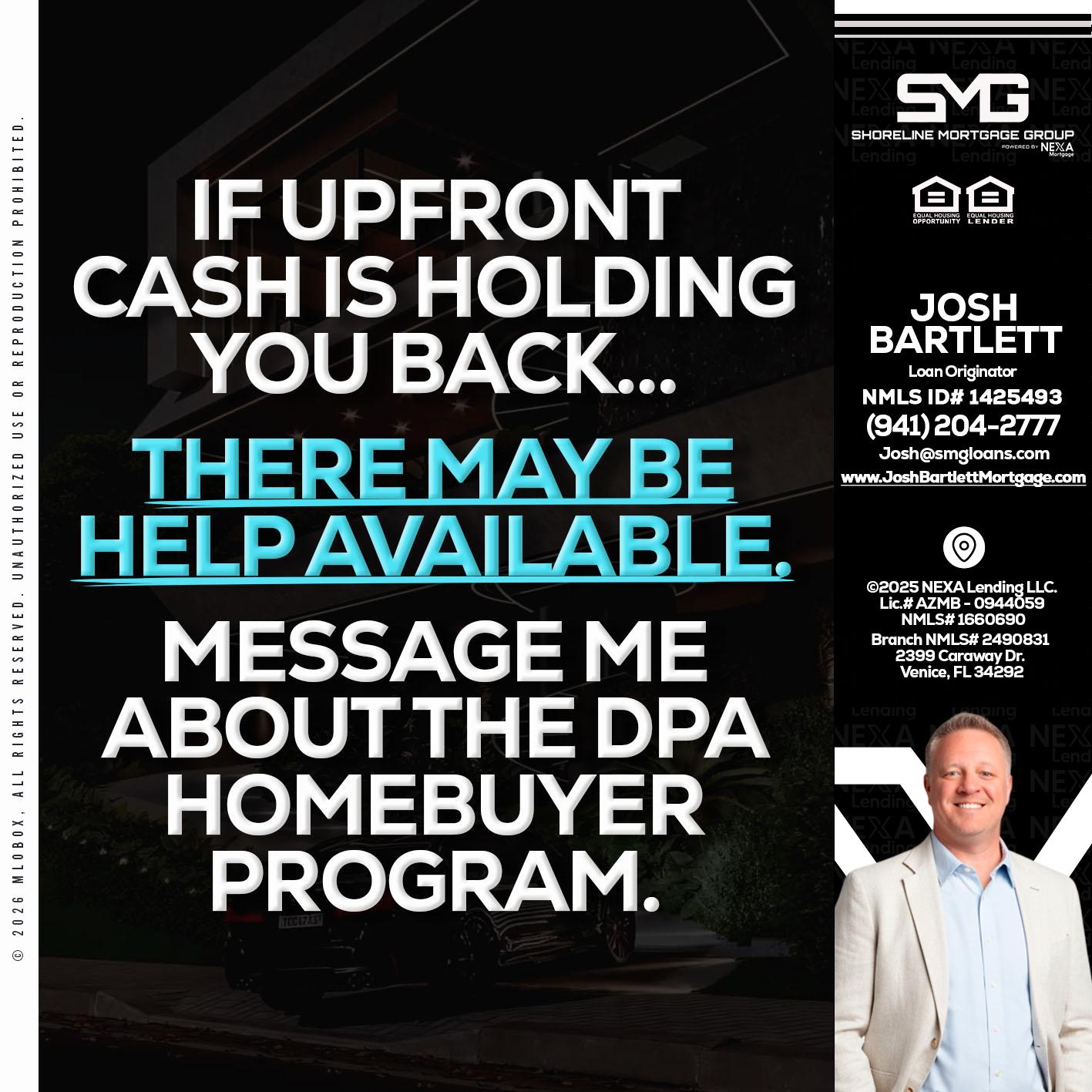 IF UPFRONT - Josh Bartlett -Branch Manager/Mortgage Advisor