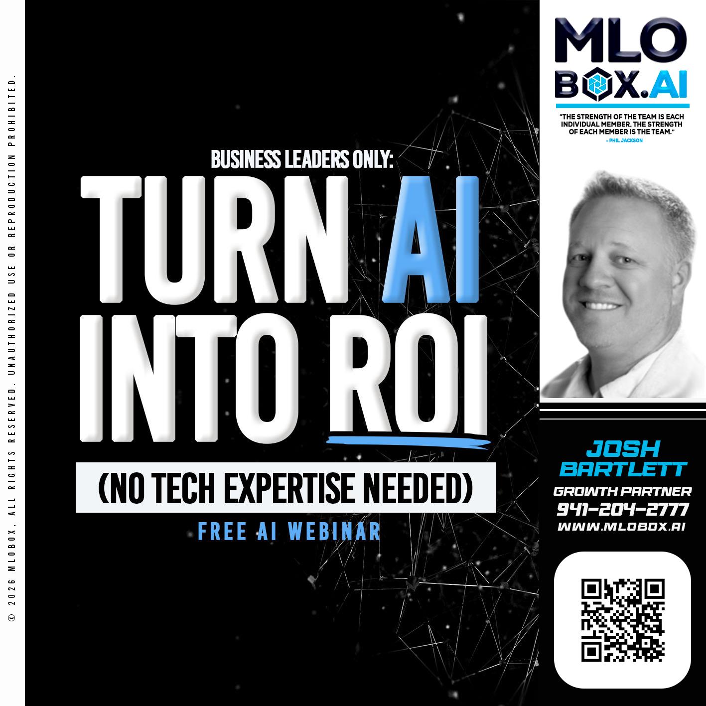 TURN AI - Josh Bartlett -Branch Manager/Mortgage Advisor