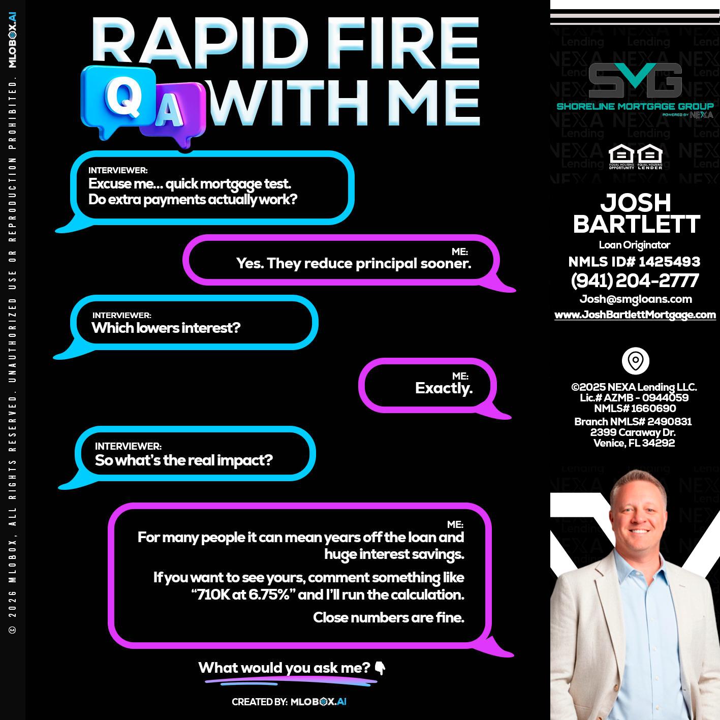 RAPID QA - Josh Bartlett -Branch Manager/Mortgage Advisor