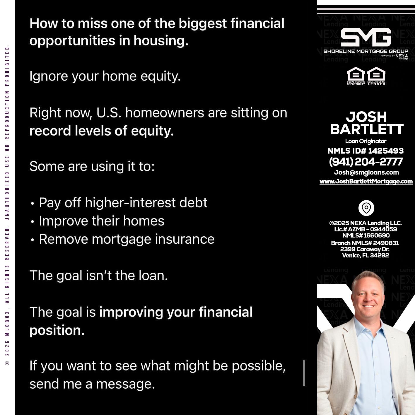 how to miss - Josh Bartlett -Branch Manager/Mortgage Advisor