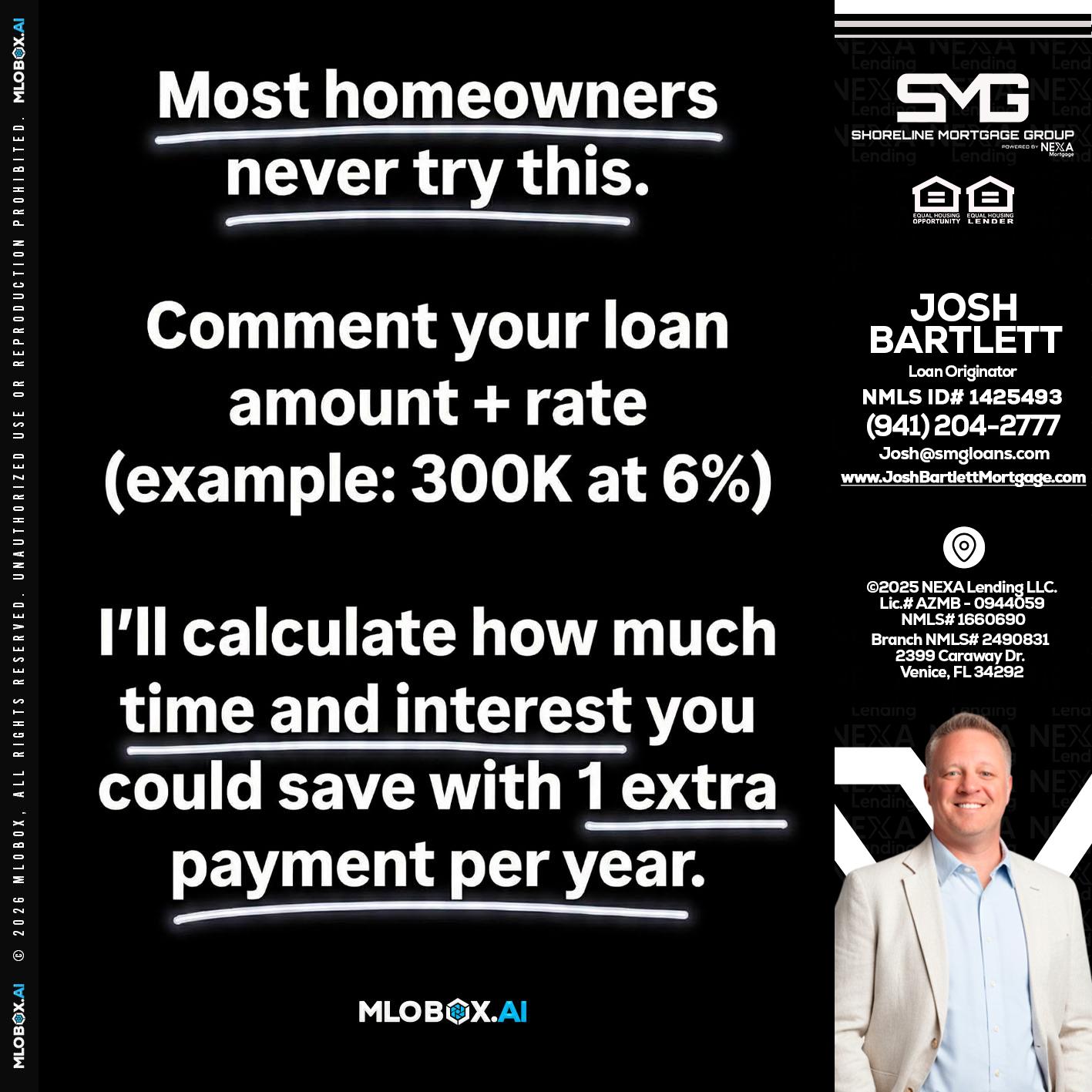 most owners - Josh Bartlett -Branch Manager/Mortgage Advisor