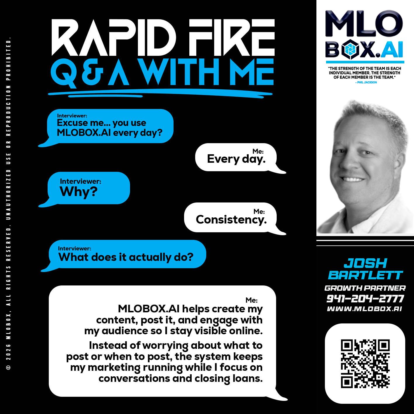 RAPID Q&A - Josh Bartlett -Branch Manager/Mortgage Advisor