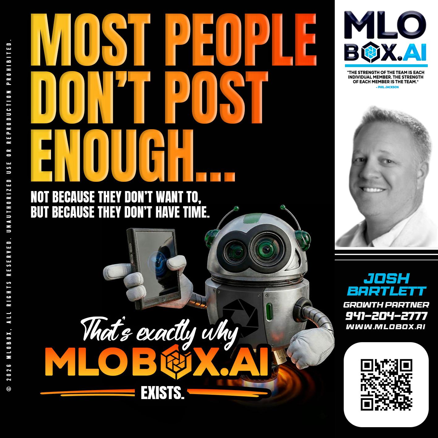 most people - Josh Bartlett -Branch Manager/Mortgage Advisor