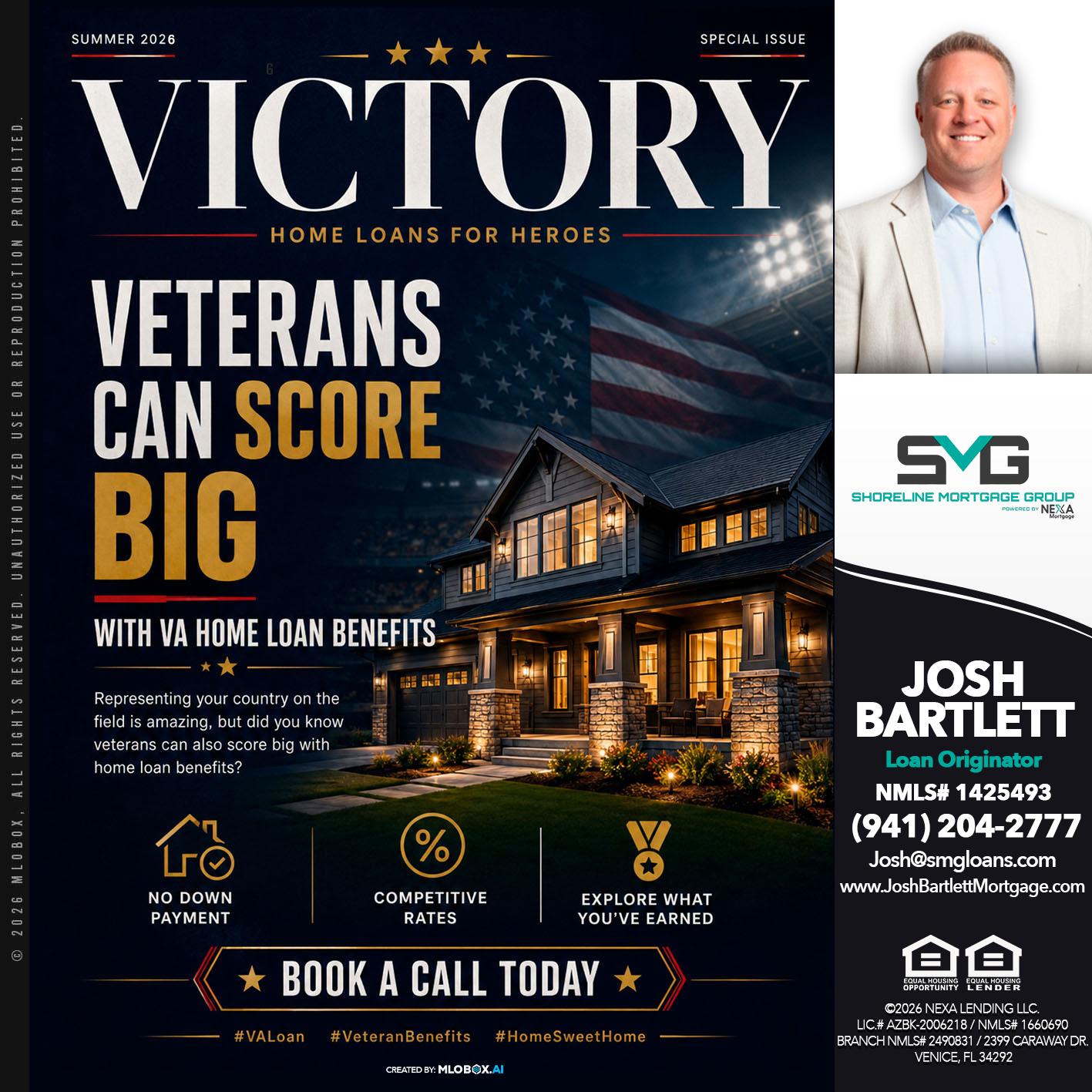 VICTORY - Josh Bartlett -Branch Manager/Mortgage Advisor
