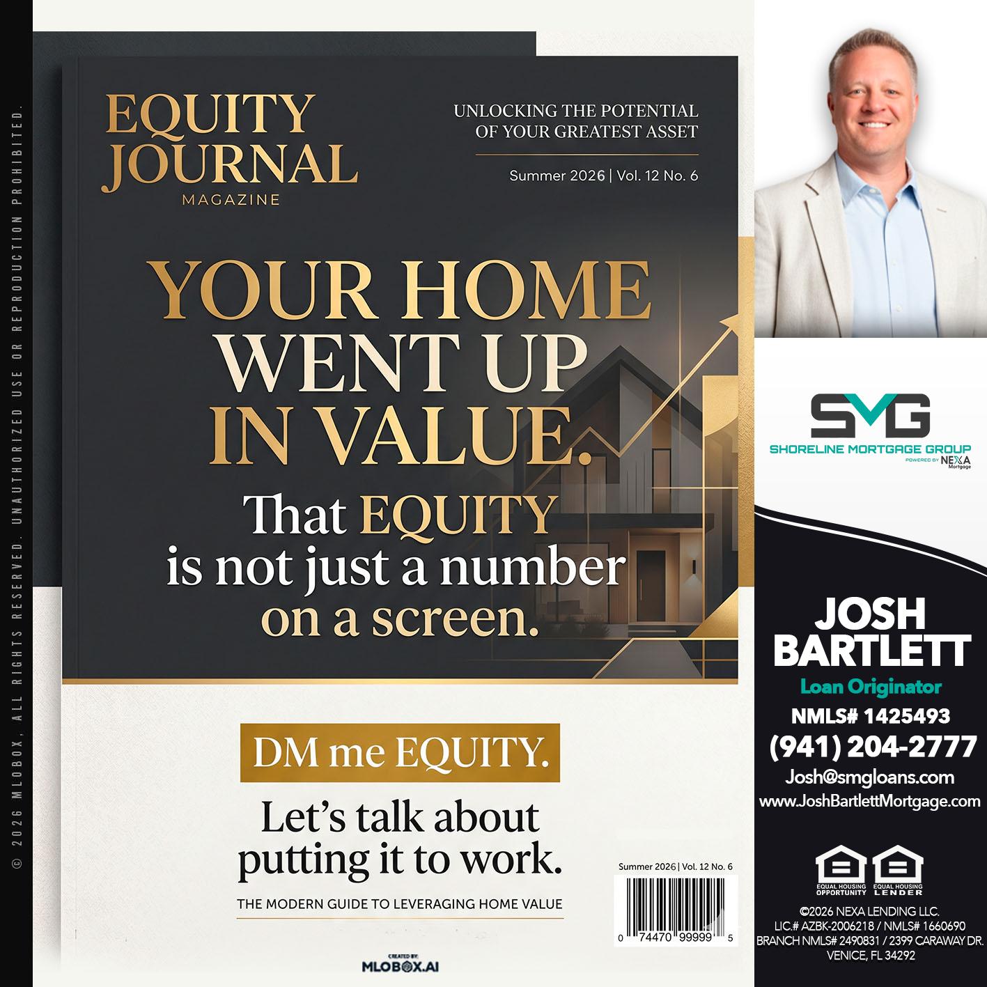 YOUR HOME - Josh Bartlett -Branch Manager/Mortgage Advisor